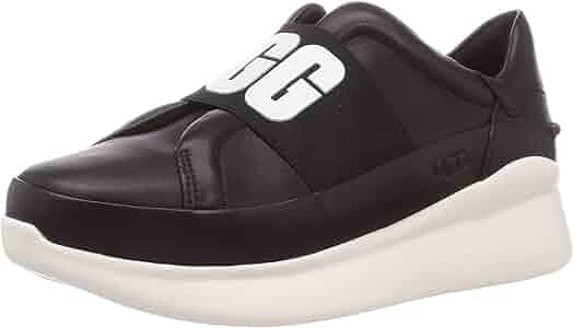 【美品】UGG Libu Logo アグ リブ ロゴ　スリッポン　スニーカー 美品】UGG Libu Logo アグ リブ ロゴ スリッポン スニーカー